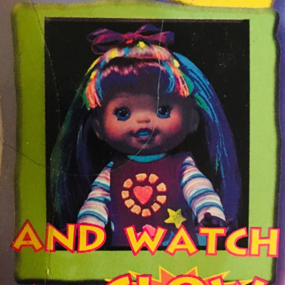 RAINBOW BRITE COLOR GLO DOLL Cerise 9” Sealed Pack! Up Up & Away - Picture 11 of 13